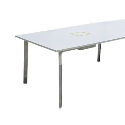 Konferensbord Mitab Angle VitKrom 300×120