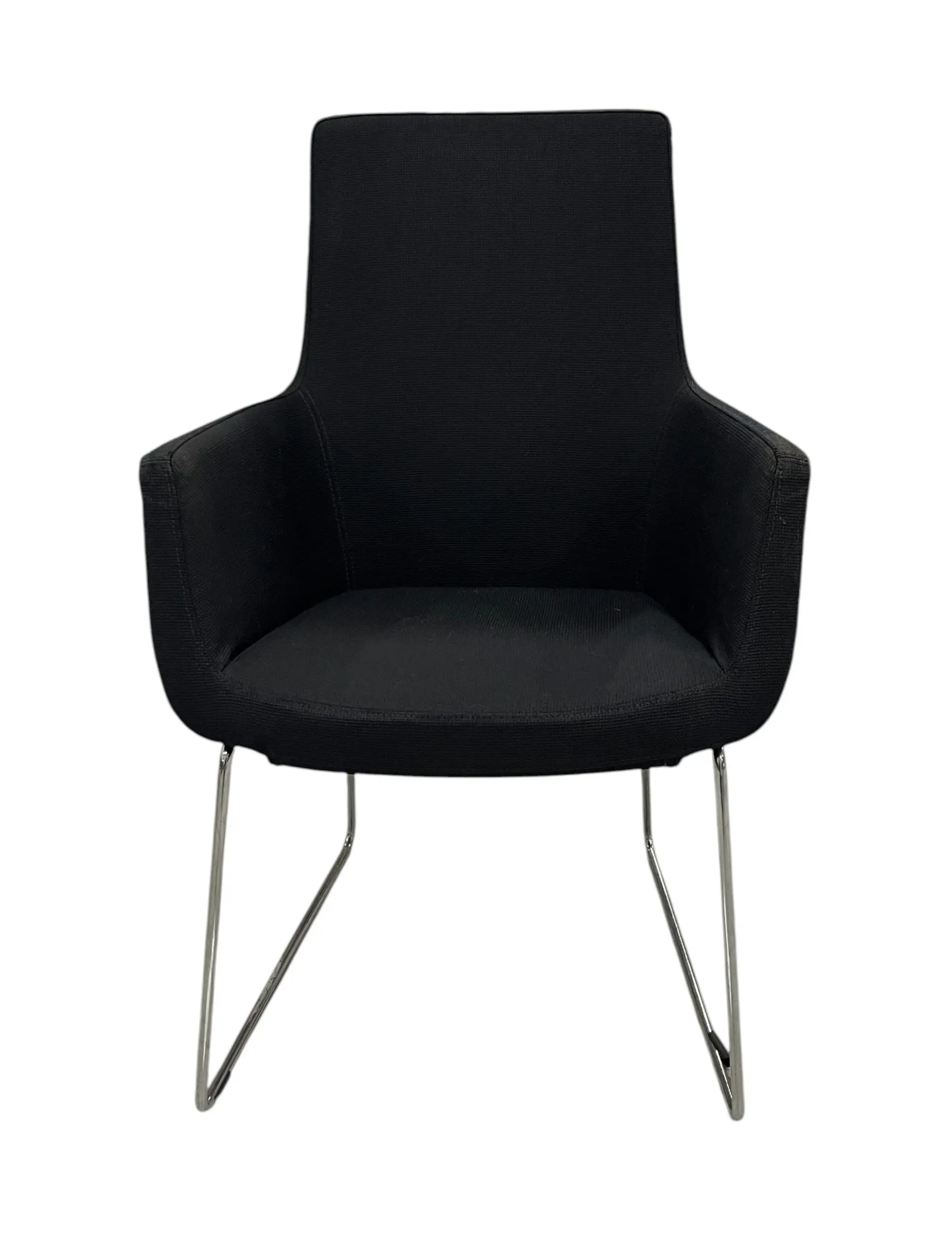 Konferensstol Swedese Happy SvartKrom (1)