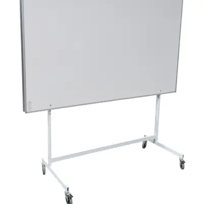 Whiteboard på hjul Audicom Vit Dubbelsidig 201×201 (3)
