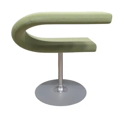 Fåtölj Blå Station Innovation C LjusgrönKromGrå (5)