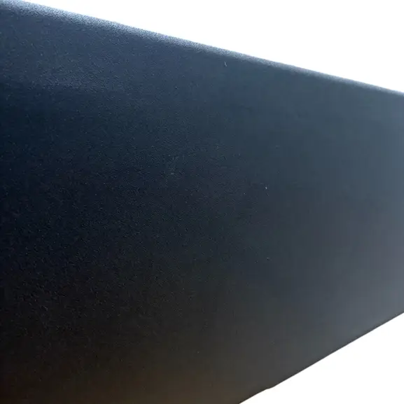 Bordsskärm Abstracta Softline Svart 180×45 (2)