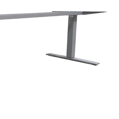 Elskrivbord Kinnarps Oberon Grå 180×80