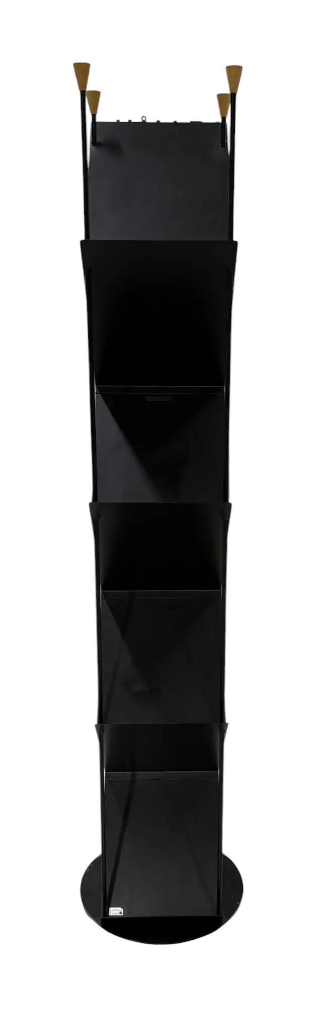 Tidskriftsställ Lourens Fisher Professional Svart (3)