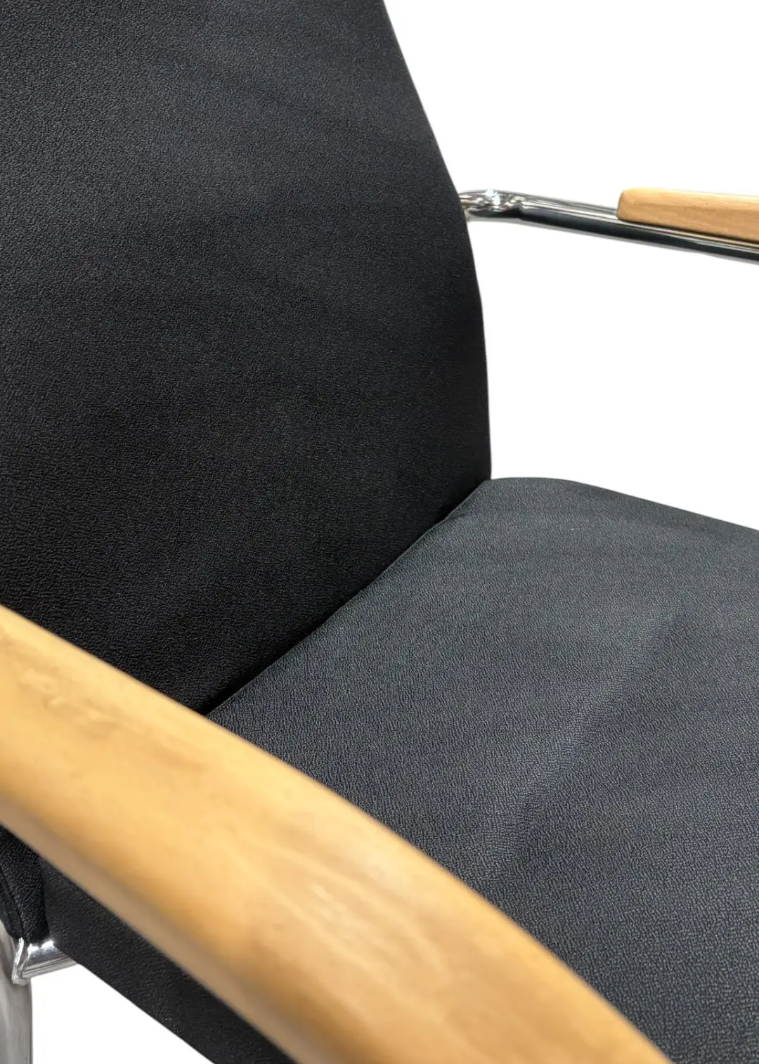 Stol NowyStyl Loco II SvartKromBjörk (4)