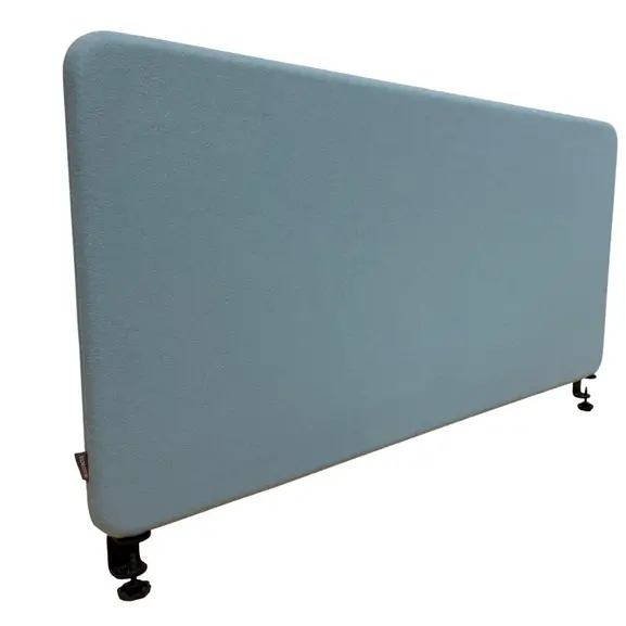 Bordsskärm Abstracta Softline Ljusblå 120×60