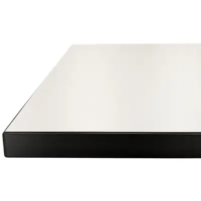 Bordsskiva 70x70cm Vit/Svart