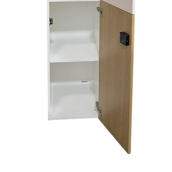 Förvaring Martela The Wall med Flexlock GråRosaEk (3)