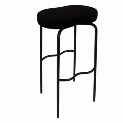 Barpall Materia Bönan Svart