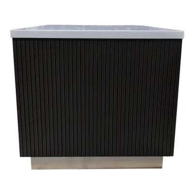 Receptionsdisk GråBrunVit 90×74 (8)