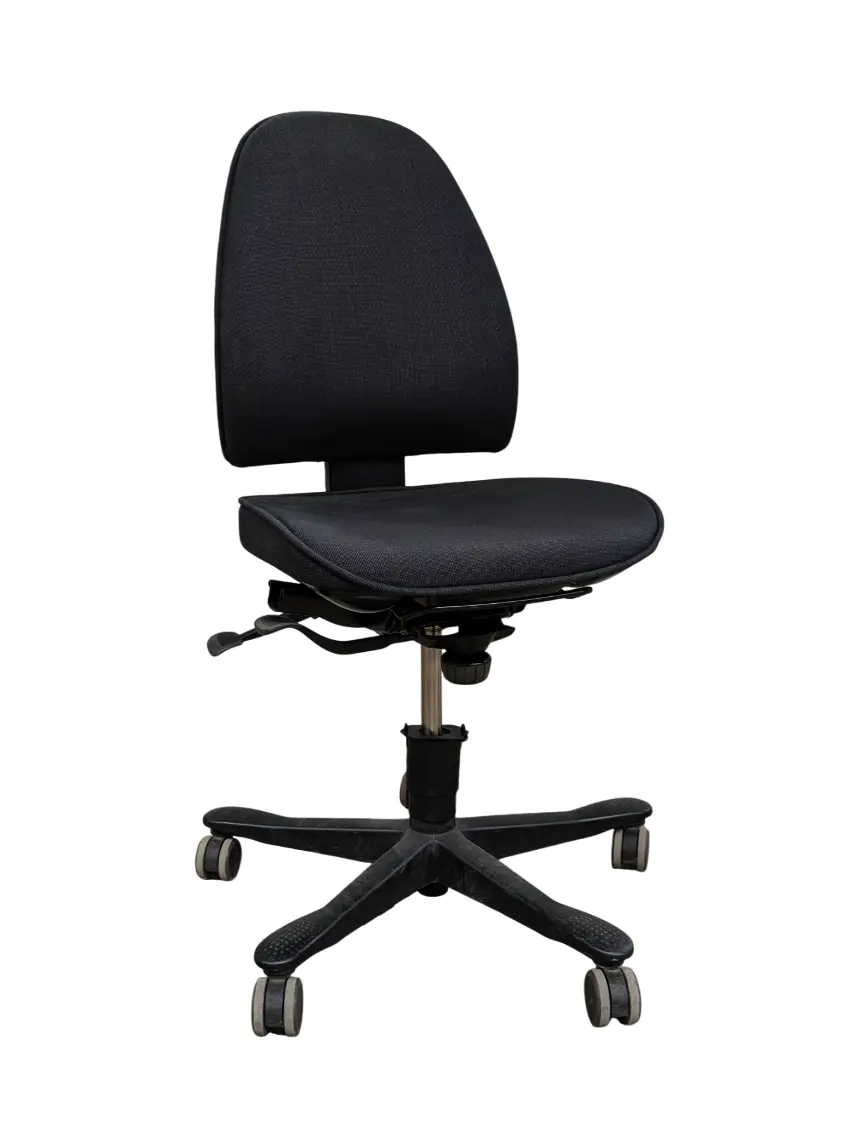 Kontorsstol Kinnarps 60008000 Låg rygg Grå (2)