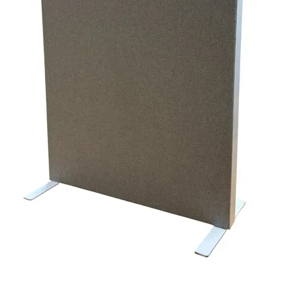 Golvskärm Abstracta Alumi LjusgråVit 105×160 (3)