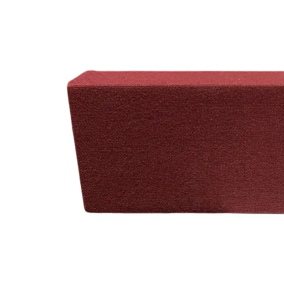 Ljudabsorbent Zilenzio Timber Vinröd 60×15 (3)