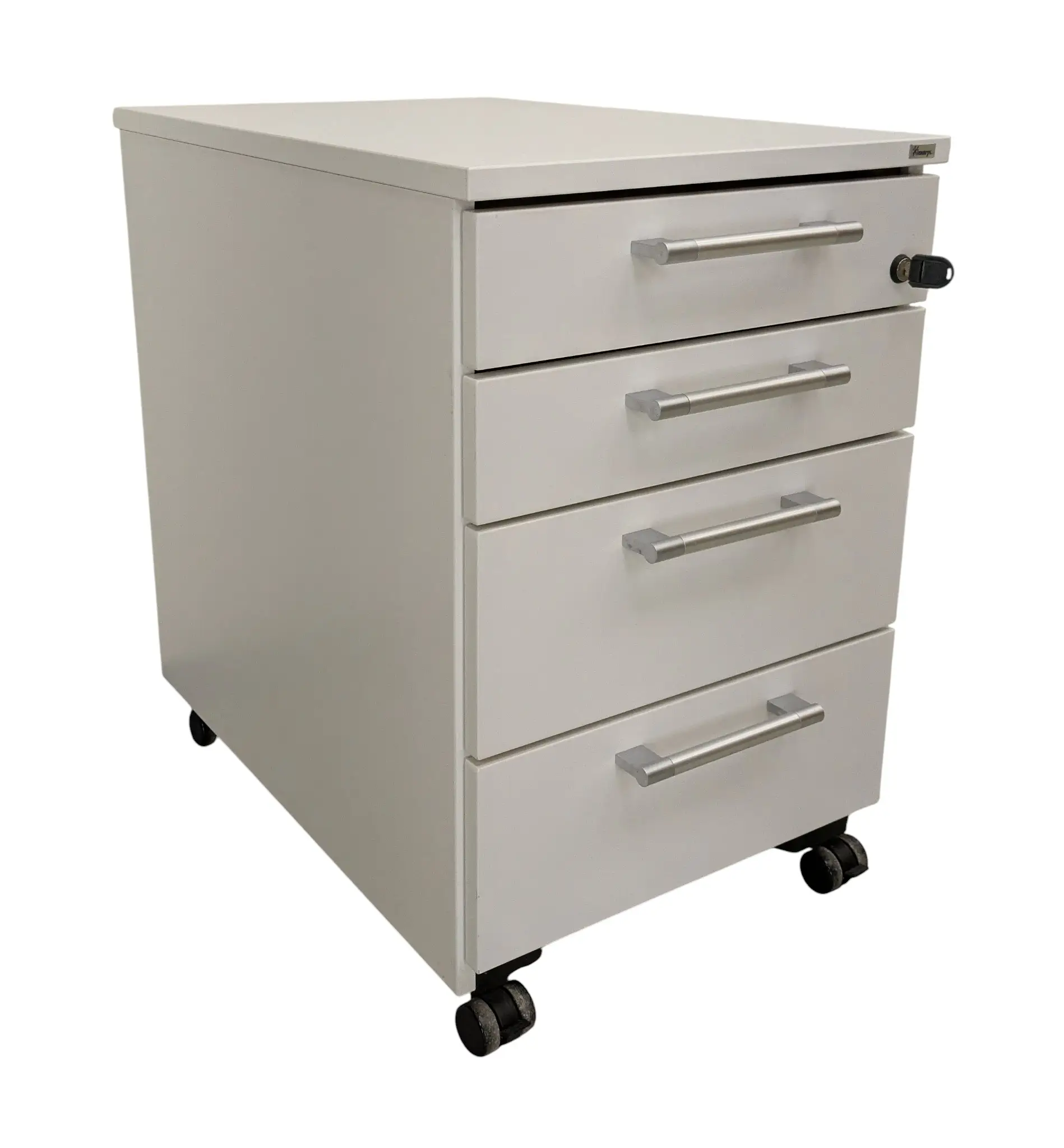 Rullhurts Kinnarps 4-lådor Vit (2)