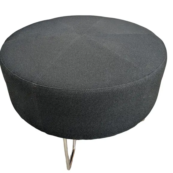 Sittpuff Helland GråKrom (2)