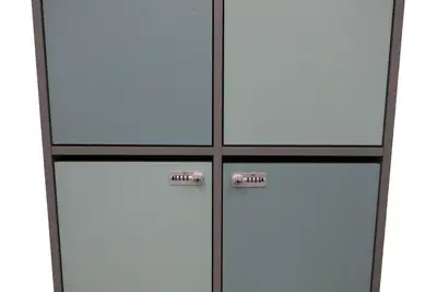Förvaring med postfack GråGrön (3)