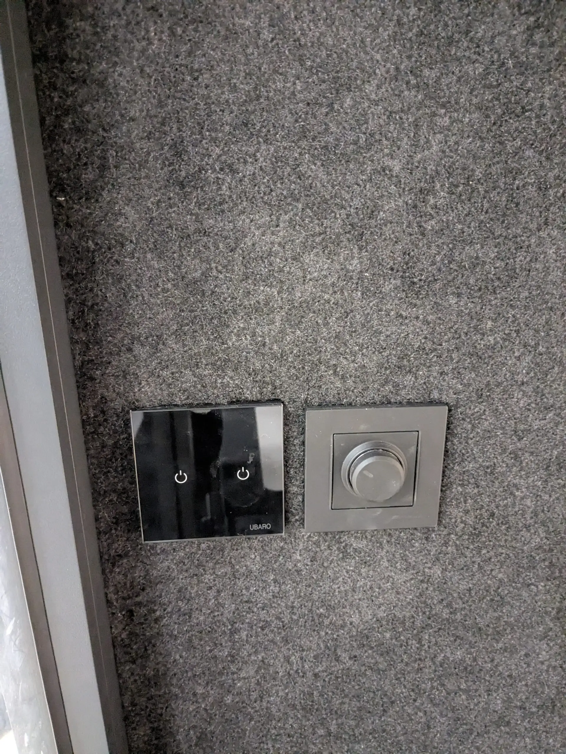 Telefonbås Pod Flekssit SvartGrå