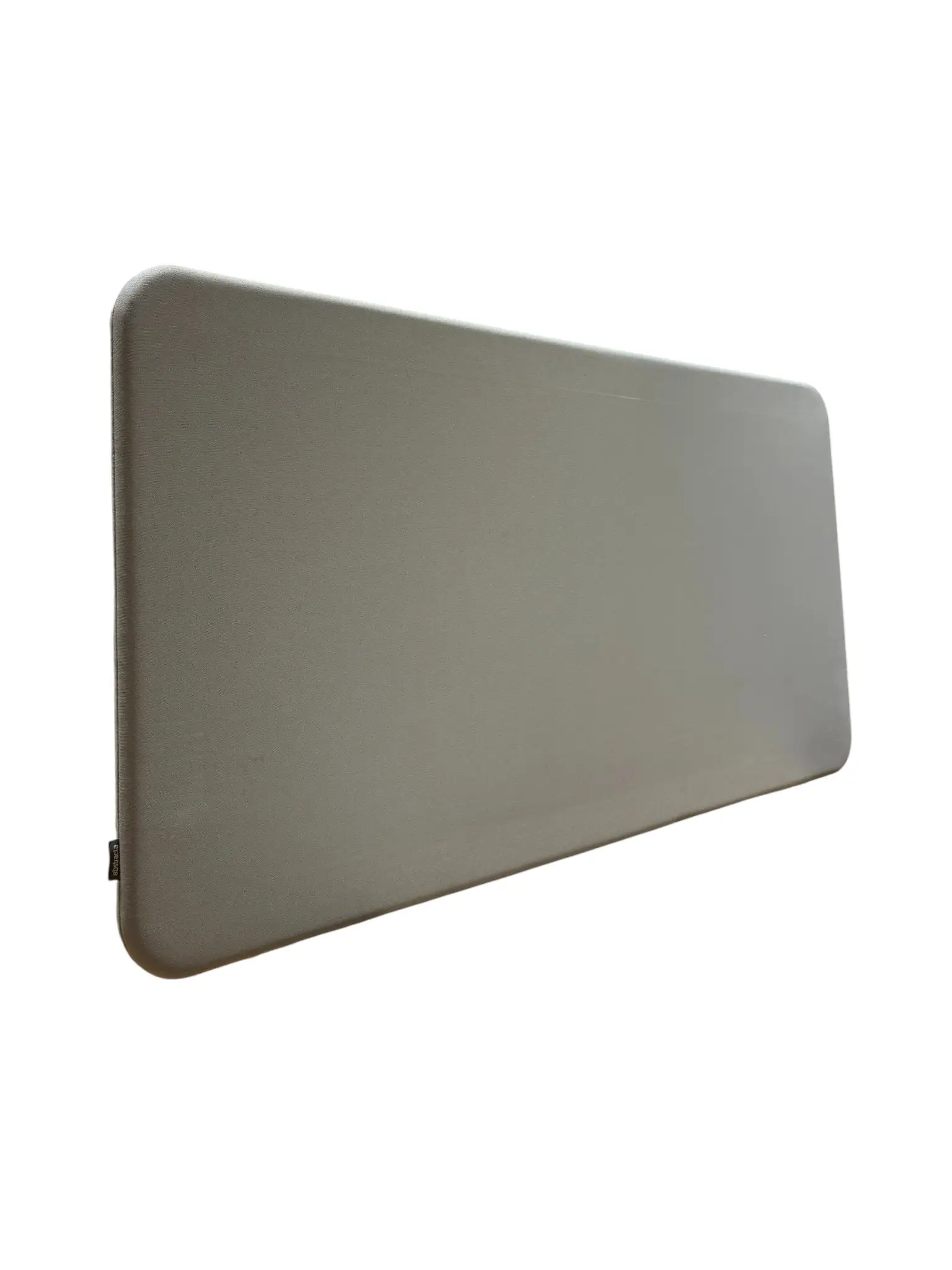 Bordsskärm Abstracta Softline Grå 120×65