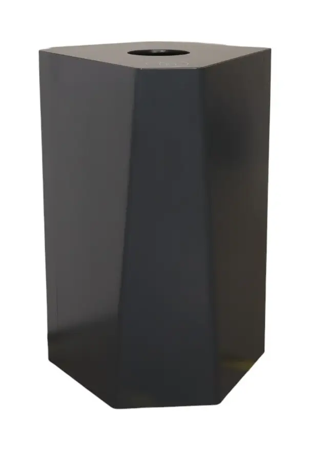 Papperskorg TreCe Kite Papper Antracit-Grå