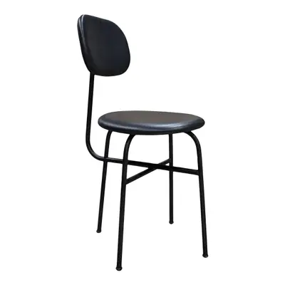 Stol Menu Audo Copenhagen Afteroom Dining SvartSkinn (2)