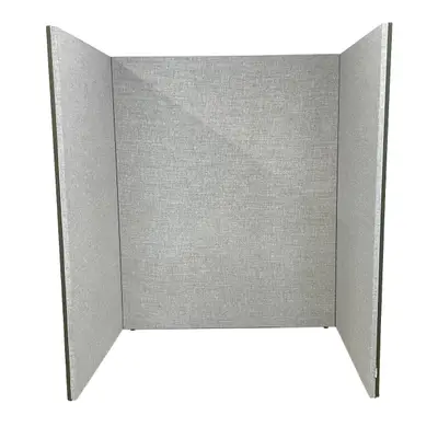 GolvskärmArbetsbås Glimåkra Limbus GråGrön (4)