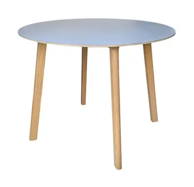 Bord VitBjörk Ø100 (2)