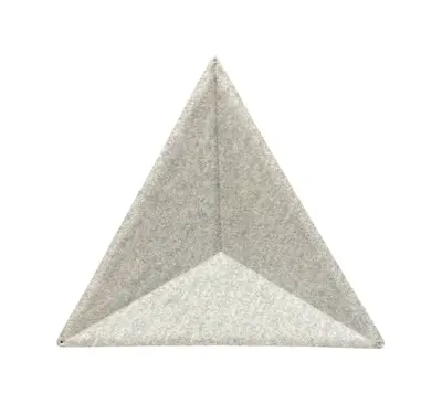 Ljudabsorbent Abstracta Aircone Ljusgrå (4)