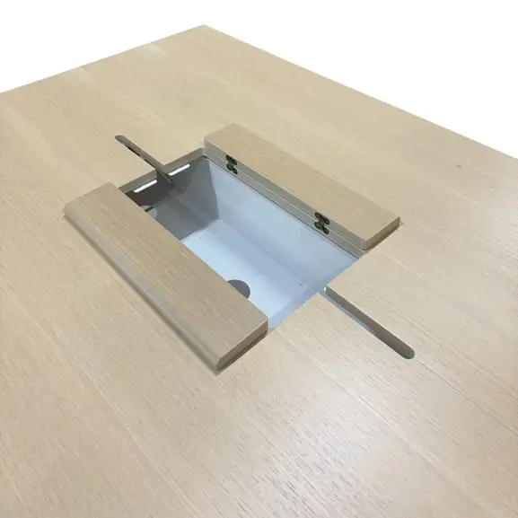 KonferensbordProjektbord Edsbyn Piece EkVit 140×100 (2)