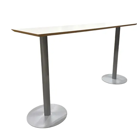 Ståbord VitGrå 200×50