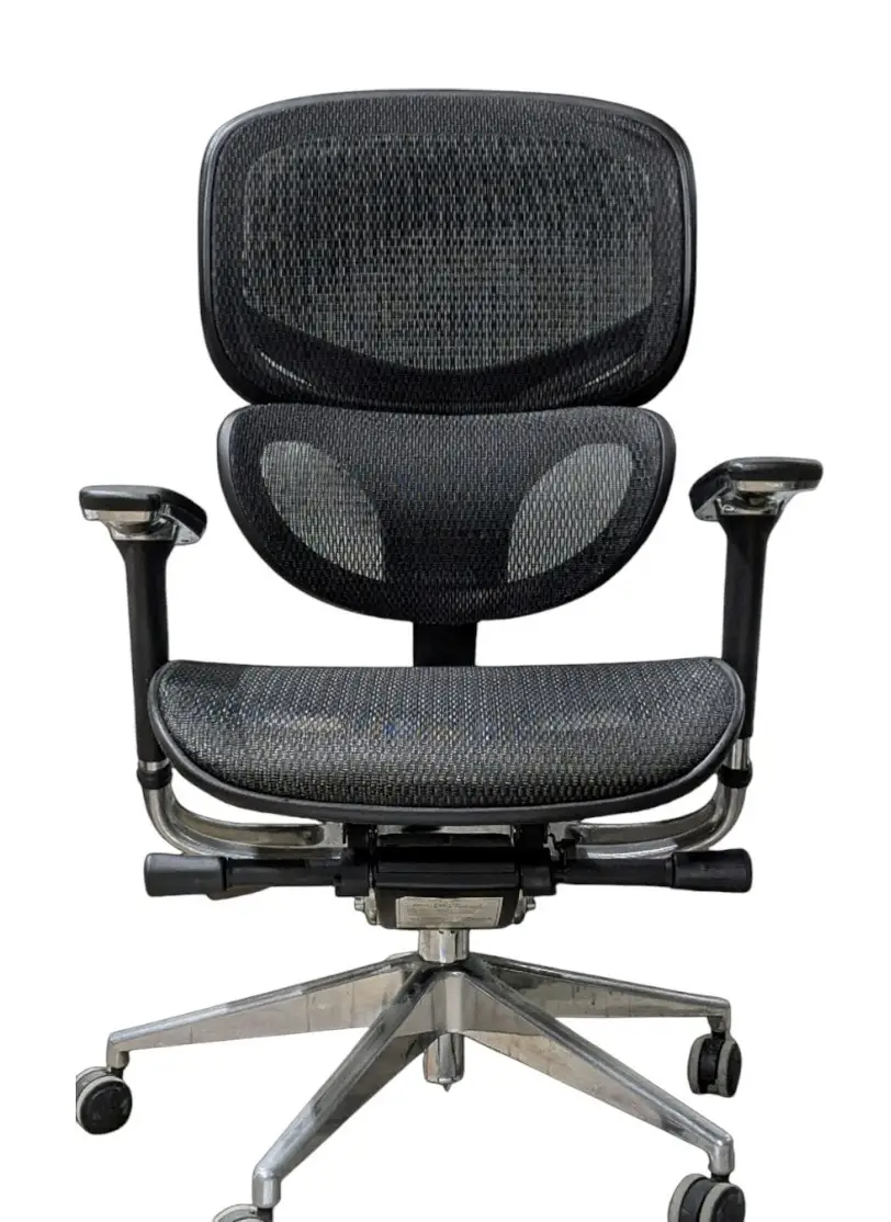 Kontorsstol Ergonomisk Kontorsstol Nät Svart (4)