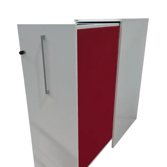 Towerförvaring Edsbyn Access Höger 3xA4 VitRöd (8)