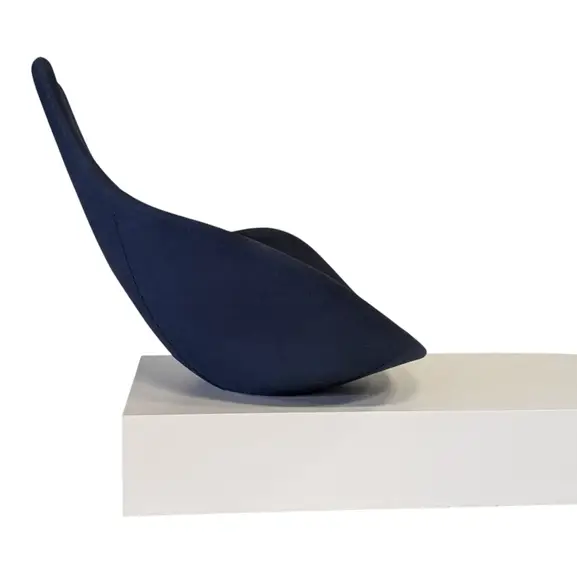 Fåtölj Offecct Babled BlåVit (3)