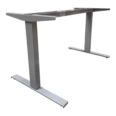 Elskrivbord GråVit Flexibelt 140×80