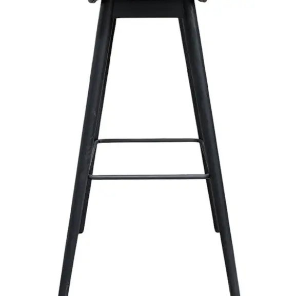 Barpall Muuto Fiber bar Stool Svart (2)