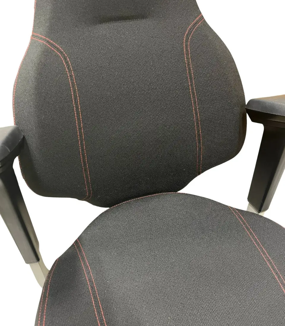Kontorsstol RH Mereo 220 SvartRödLjusgrå (4)