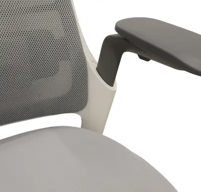 Kontorsstol Steelcase Series 1 GråVit (2)