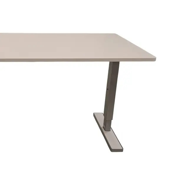 Elskrivbord VitGrå 140-160×70-80