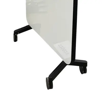 WhiteboardGolvskärm VitSvart 100×197 (2)