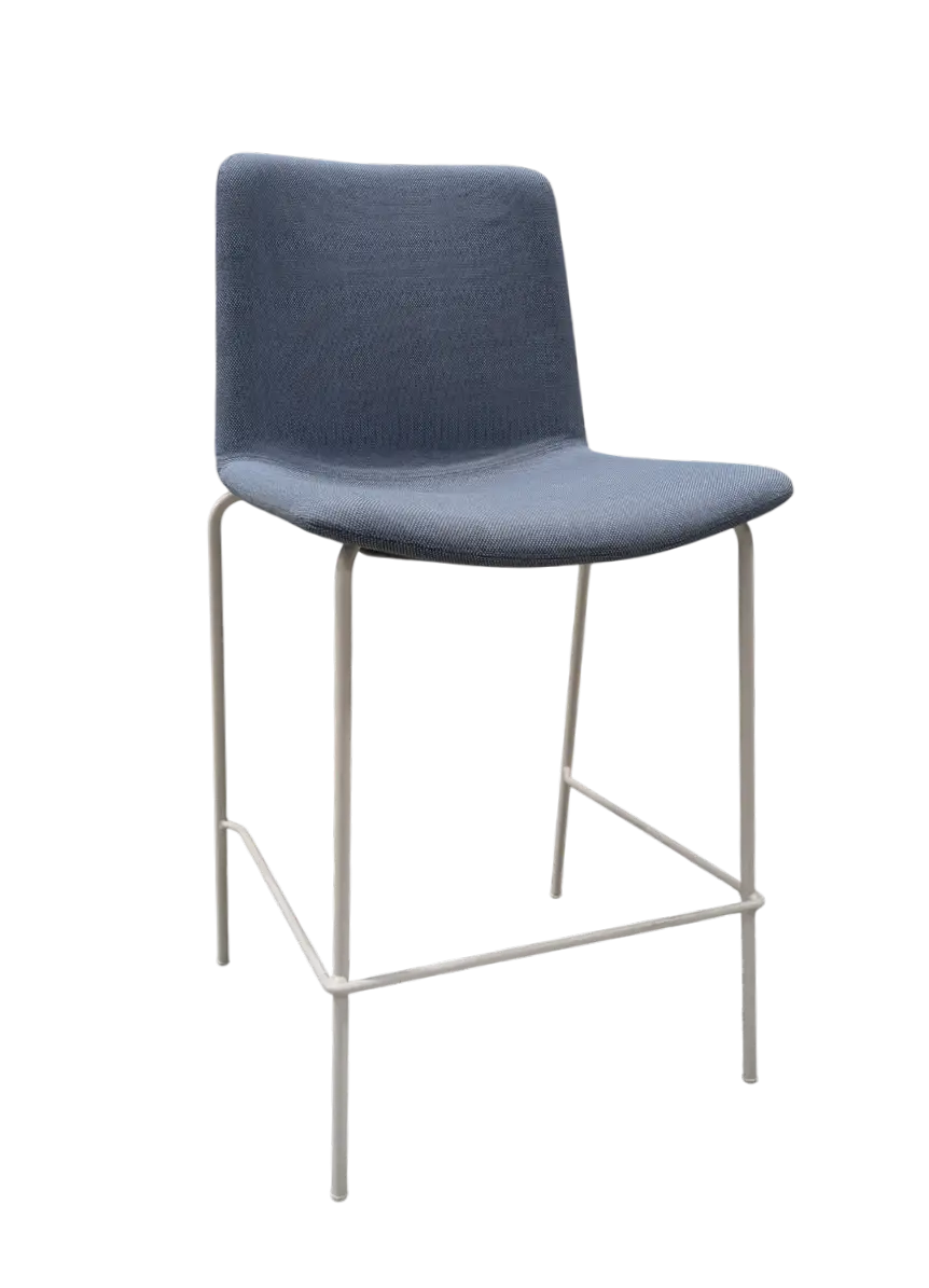 Barstol Pedrali Inga 5687 LjusblåVit (2)