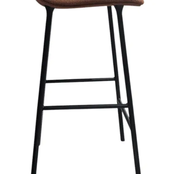 Barstol Normann Copenhagen Form BrunOrangeSvart (3)