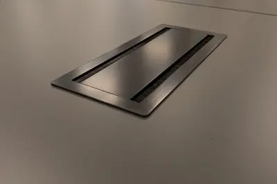 Konferensbord Kinnarps Oberon MörkgråSvart (3)