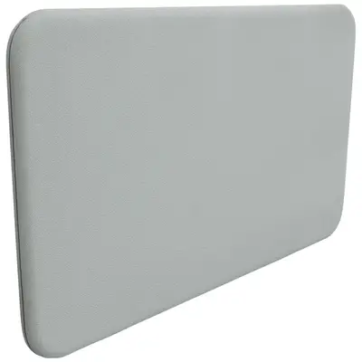 Bordsskärm Abstracta Softline 30 Ljusgrå 80x45