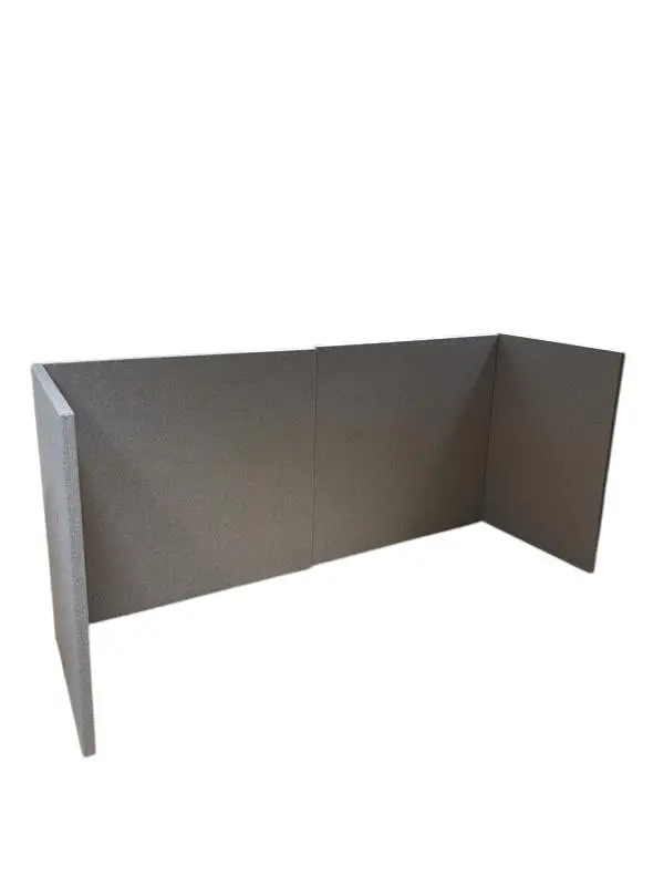 Golvskärm Bås Grå 240×86 (2)