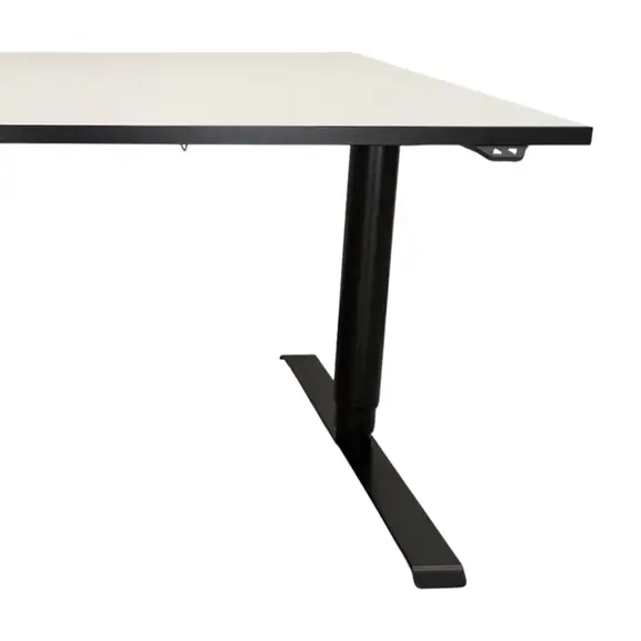 Elskrivbord Lanab Design Svart 120-140×80-90