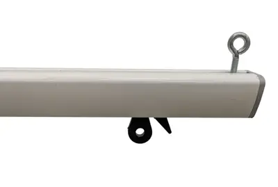 Upphängningsskena Abstracta Vit 3000mm (2)