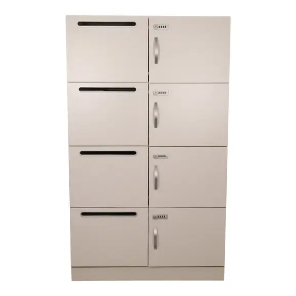 Personlig Förvaring Med Postfack Duba B8 Vit (2)