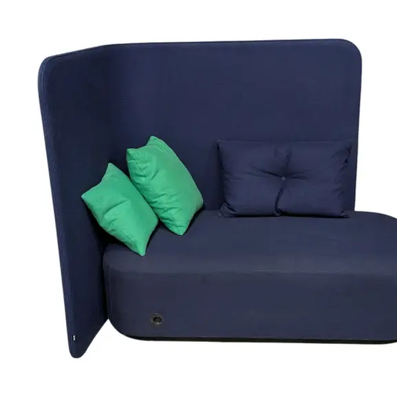 Sittbänk Martela PodLounge Hög MörkblåGrön (5)