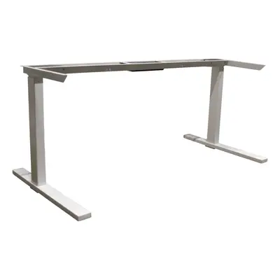 Elskrivbord Vit L-Fot 160-180x80