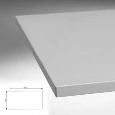 Bordsskiva 140x80 Grå