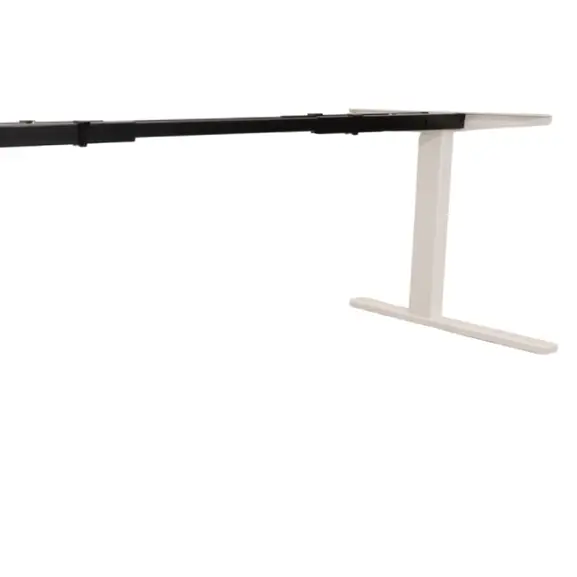 Elskrivbord Linak L-Fot Vit 170-240×70-80 (2)