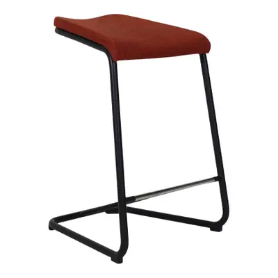 Barpall Lammhults Add Mörkorange/Svart